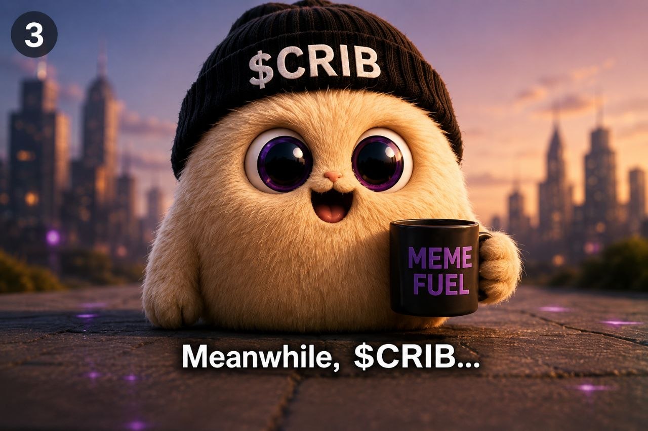 Meanwhile, $CRIBBLE...